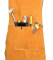 海斯迪克 电焊围裙 加厚带兜电焊防护服围裙 gnjz-4020 60cm*90cm L