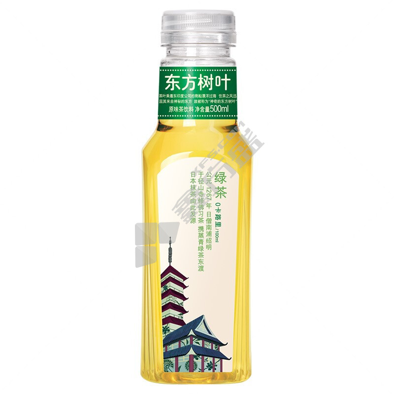 农夫山泉 东方树叶绿茶 500ml 绿茶 15瓶/箱