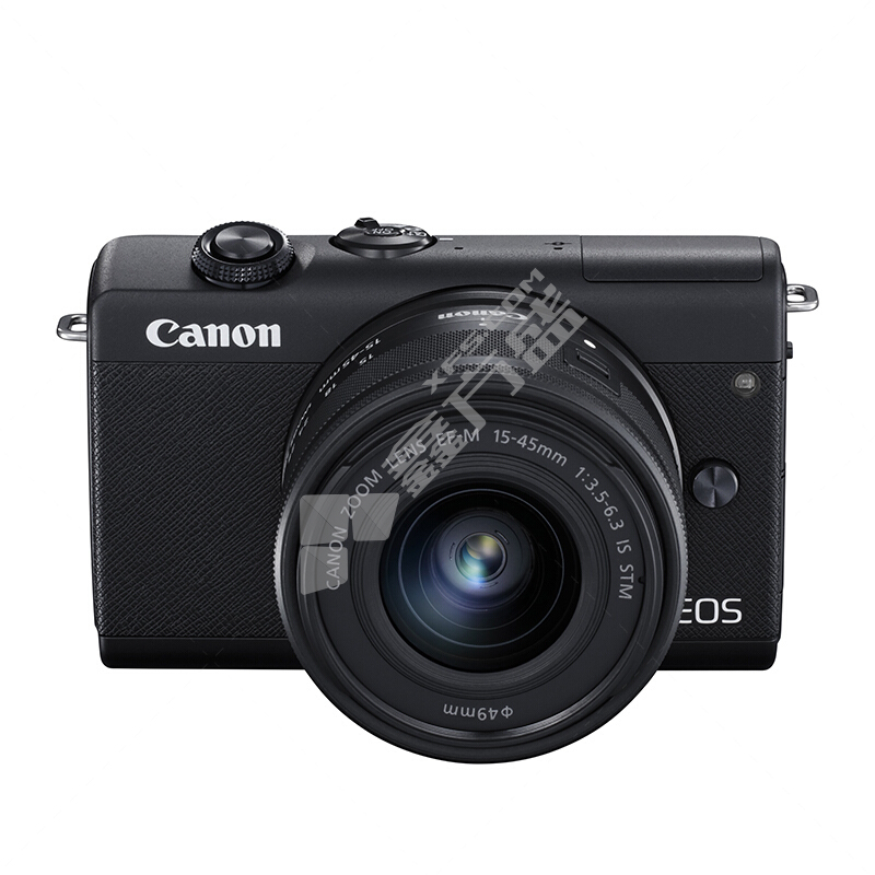 佳能 EOS M200 微单数码相机 15-45标准变焦镜头套装 黑色 64G卡  规格型号：15-45标准变焦镜头套装 黑色 64G卡