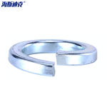 海斯迪克 GB93-76蓝白锌弹垫片 弹簧垫圈 M16