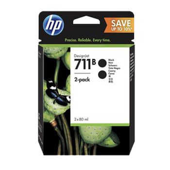 惠普绘图仪墨盒 711B黑色 黑色  3WX02A