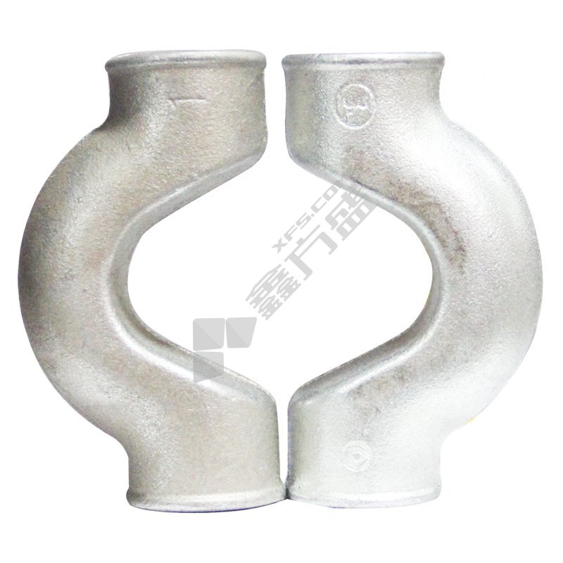 建支 玛钢白过桥方边 DN15