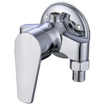 申鹭达 LD-3753-2 明装淋浴龙头 明装 15cm 铜 单孔