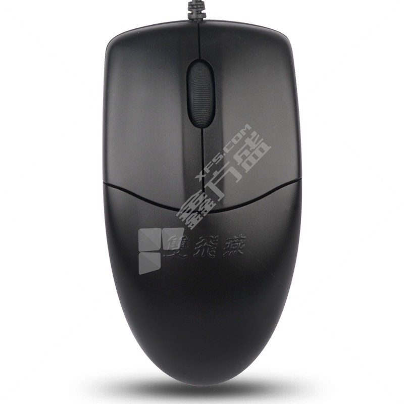 双飞燕 OP-520NU 鼠标 116*57*35mm 黑色 OP-520NU