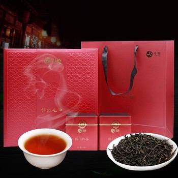 中粮中茶祁红毛峰礼盒 净含量：200g  内配：50g*4罐  等级：一级