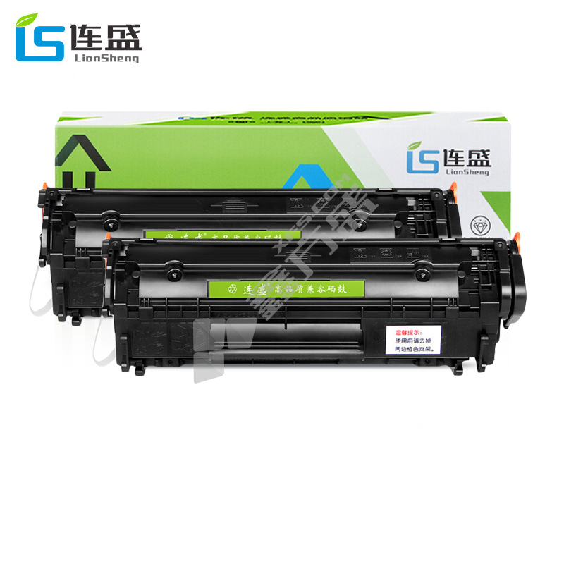 连盛 大容量硒鼓 LS-Q2612A 黑色 LS-Q2612A 常规