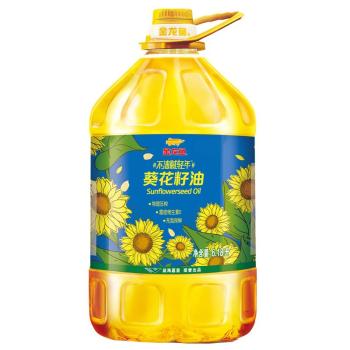 金龙鱼物理压榨葵花籽油6.18L（线上款） 6.18L