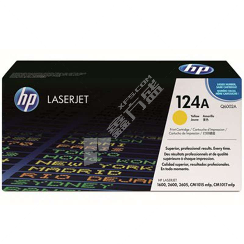 惠普硒鼓Q6002A 124A 黄鼓 黄色 惠普Q6002A（124A）黄鼓 常规