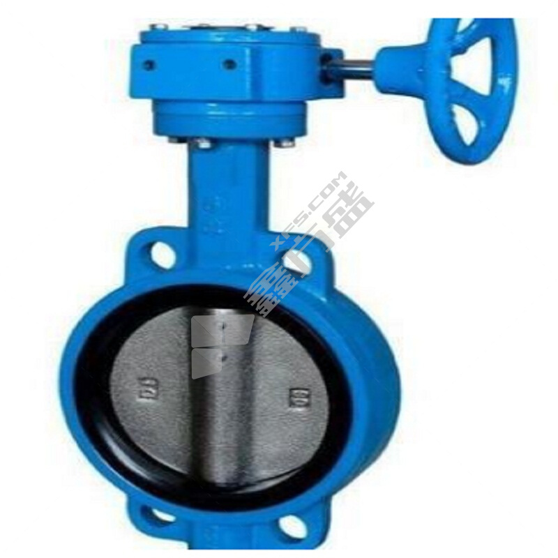 Dazhan ball locking rubber seal worm gear wafer butterfly valve 304 plate SBD371X16Q