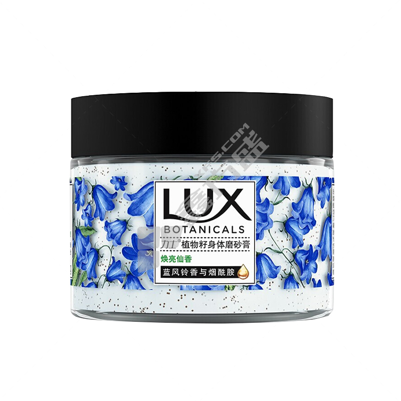 力士LUX 植物籽身体磨砂膏焕亮仙香蓝风铃香与烟酰胺 焕亮仙香蓝风铃香与烟酰胺 290g (单位：瓶)