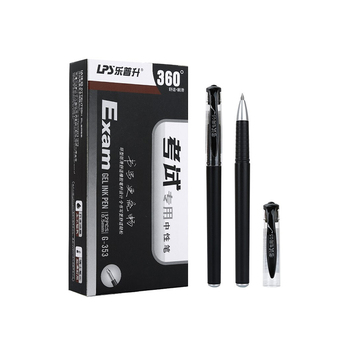 乐普升 中性笔  黑色 黑色 0.5mm