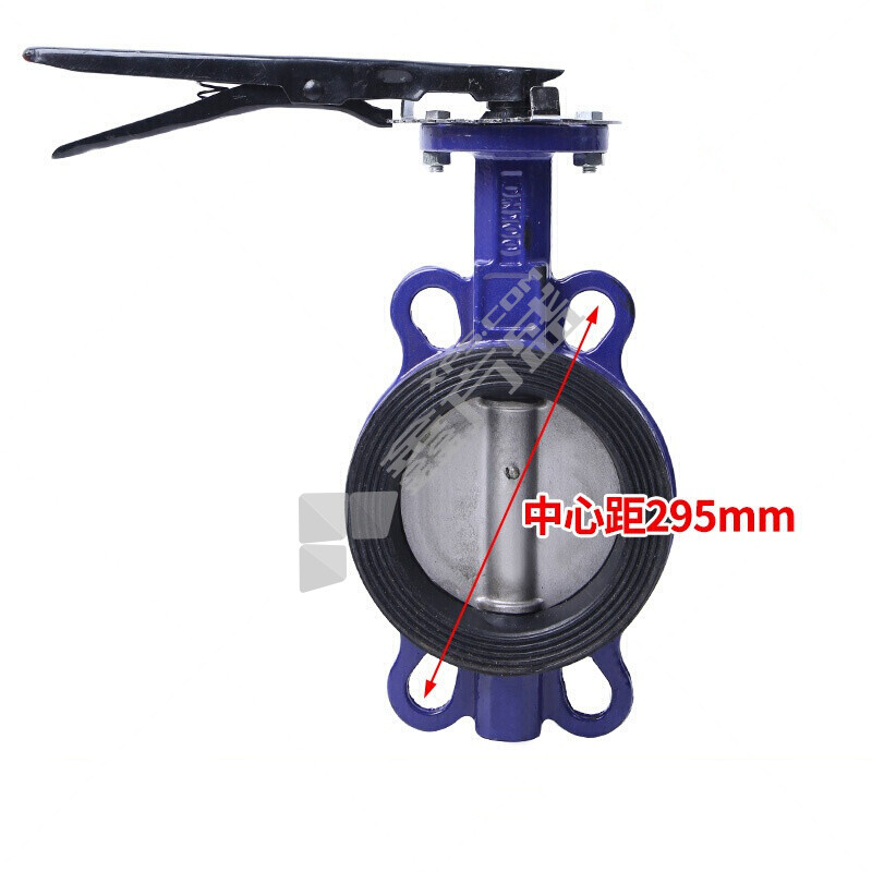 大站 304板 球体手柄对夹蝶阀 D71X-16Q