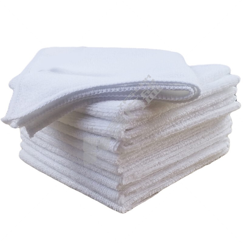 浩阳 超细纤维毛巾 30*70cm 白色 50g