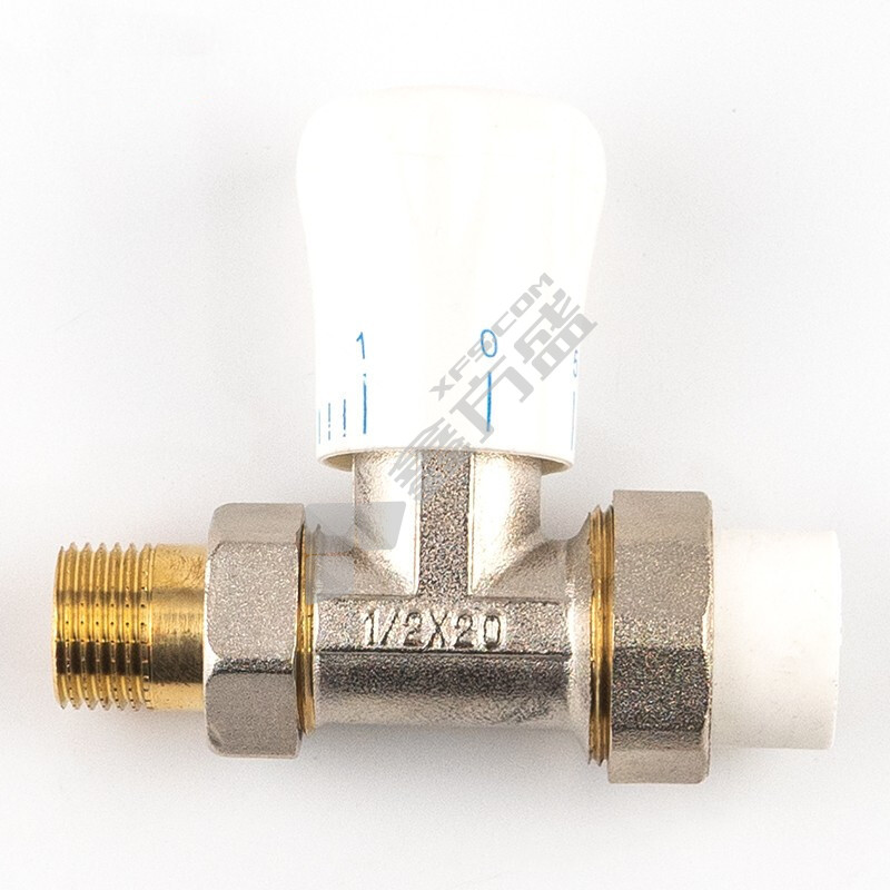 大站 黄铜PPR直式自动温控阀TR100B-16T