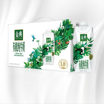 金典 有机纯牛奶梦幻盖 250mL 10盒/箱