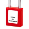 利锁 不通开长梁安全挂锁 BD-8521 红色 BD-8521