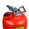杰斯瑞特 聚乙烯液体处置罐 红色 14762Z 7.5L