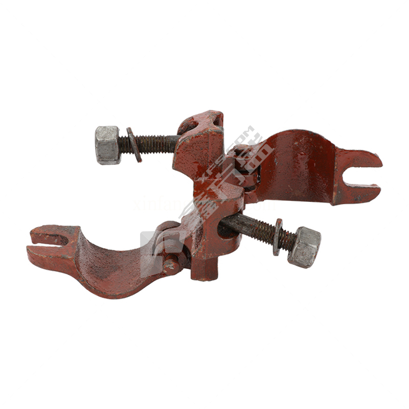 铸造建筑扣件 带螺丝 十字 0.9kg