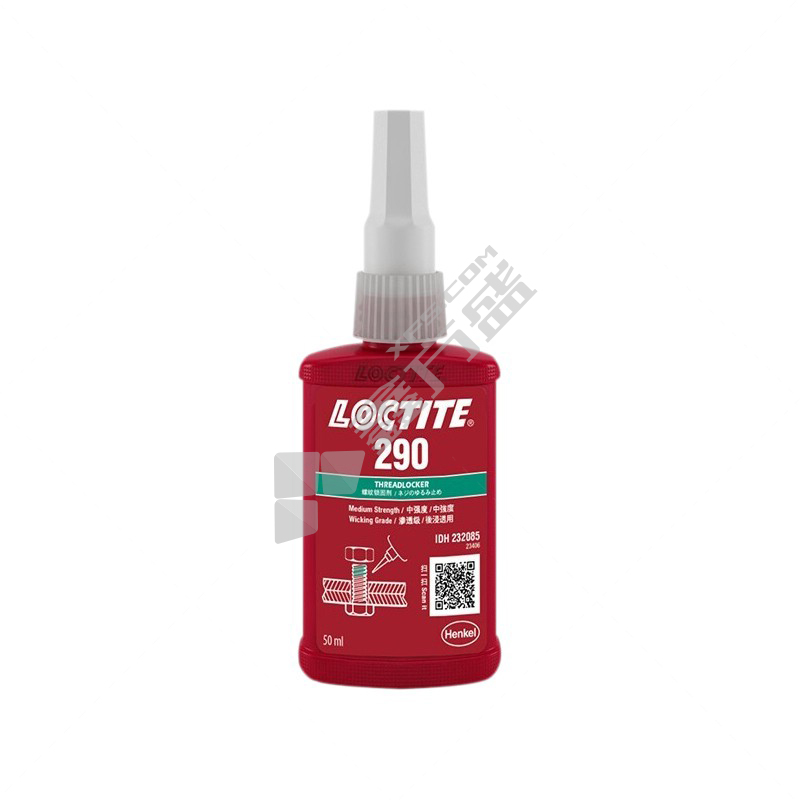 乐泰 290螺纹锁固厌氧胶 50ml