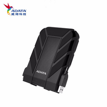 威刚ADATA HD710三防户外款移动机械硬盘 4T 黑色 USB3.0 HD710Pro