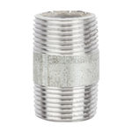 白熟铁衬塑对丝 DN15*100mm