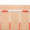 慕源 铁马护栏（红白） 1.2m*1.5m