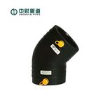 中财 PE弯头45° 电熔 150 1.6MPa