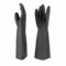 威蝶 40B 工业耐酸碱手套 40cm 黑色 乳胶