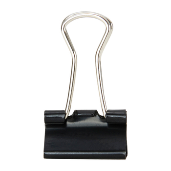 晨光 ABS92737 M&G EPLUS黑色长尾夹 15mm 黑色/ABS92737 60只/筒