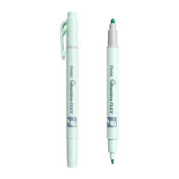 派通 SLW11P 马卡龙双头荧光笔 浅绿色 1.5-3.5mm/1mm SLW11P