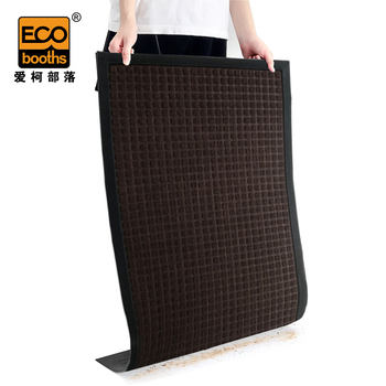 爱柯部落 维洛刮沙除尘吸水防滑地垫 90cm*150cm 棕色 E2010220004