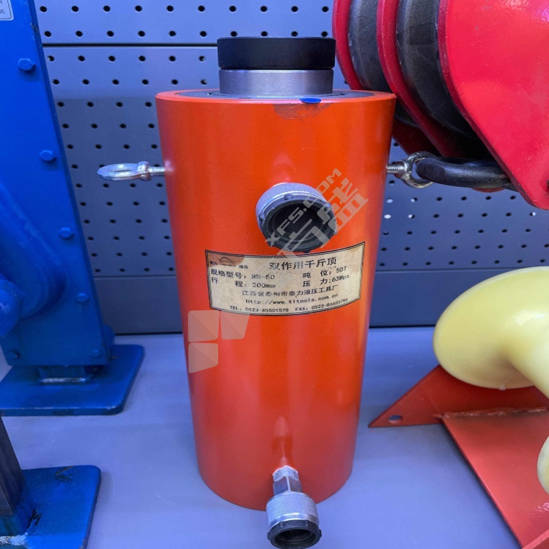 泰力1 液压千斤顶 不配泵：50丅行程200