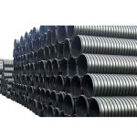 海井 HDPE钢带增强螺旋波纹管 钢带管 200*6m 8KN
