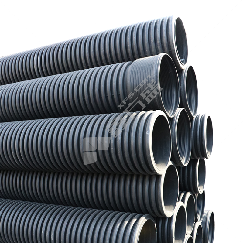 王朝国晋 HDPE双壁波纹管SN8 500*6m 8KN
