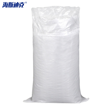 海斯迪克HKW-260 白色编织袋 带内膜防水 80*123cm 白色