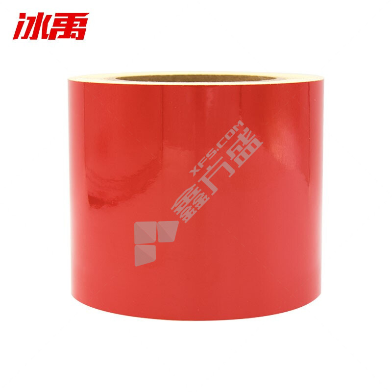 冰禹夜间交通安全警示PET反光膜反光条车贴 红色 10cm*23m (单位：件)