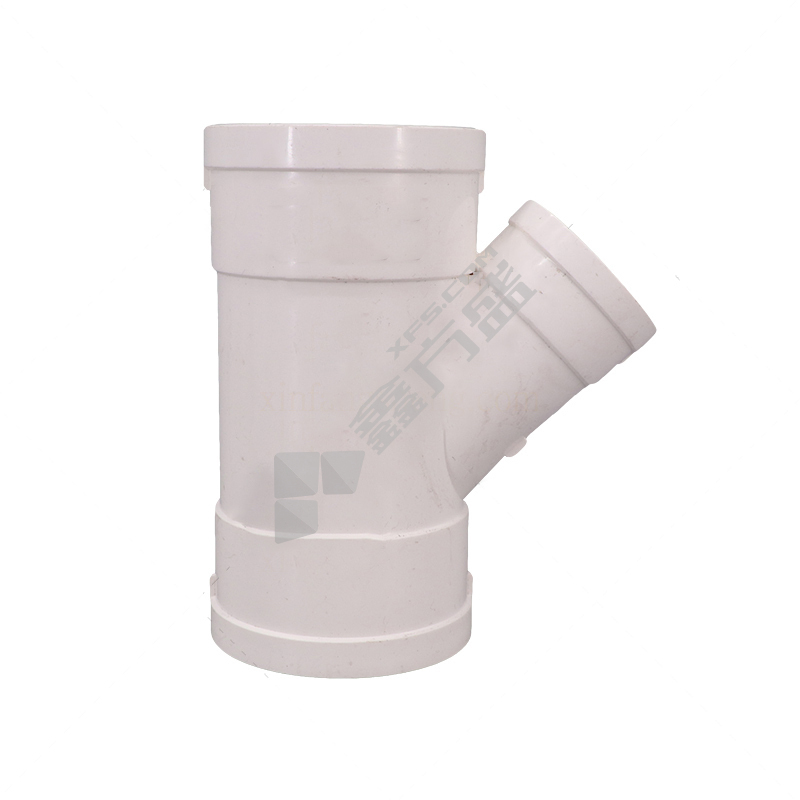 伟星 PVC异径斜三通45°白色