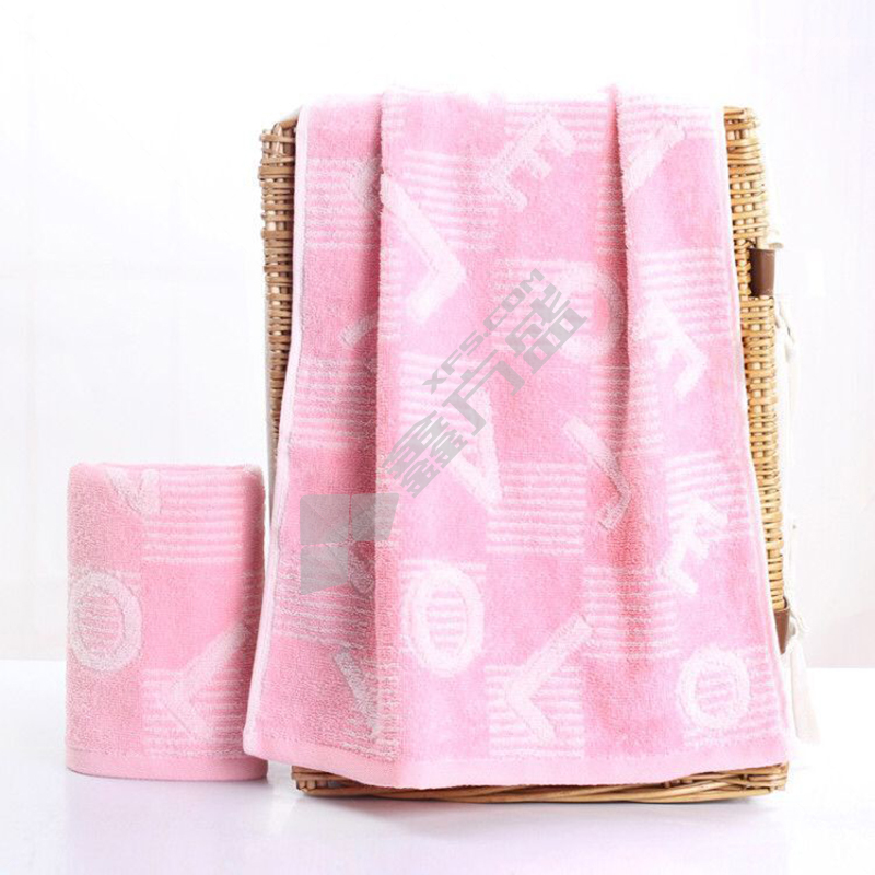 金号 赤金提缎毛巾 68cm*34cm 彩色 100g GA1149