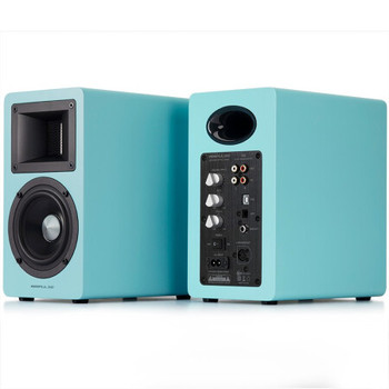 漫步者 AIRPULSE A80 书架式有源音箱 蓝牙音箱 蓝色 客厅电视音响