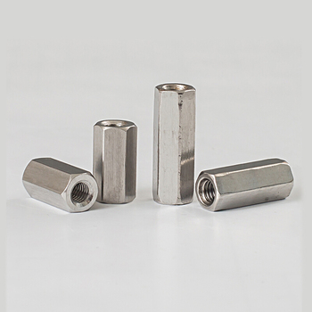 加长螺母 镀锌六角连接母 M16 24mm 50mm