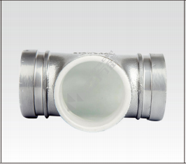 建支 沟槽衬塑正三通