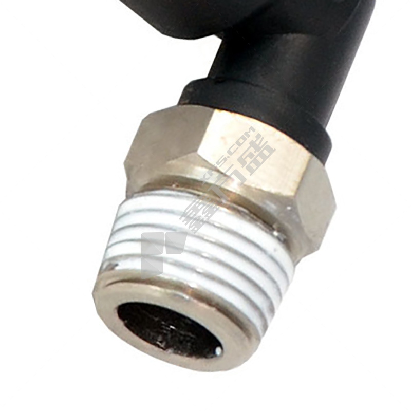 亚德客 L型螺纹二通 气动接头 PL10-01 