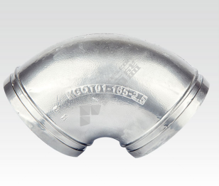 Construction groove plastic lining elbow 90 °