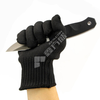 丛林狐 五级安全防割手套 均码 黑色