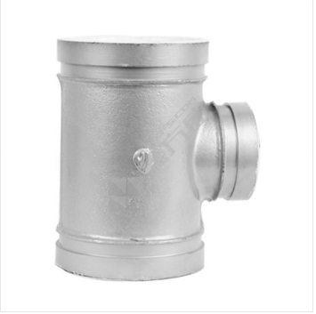 建支 沟槽衬塑螺纹异径三通