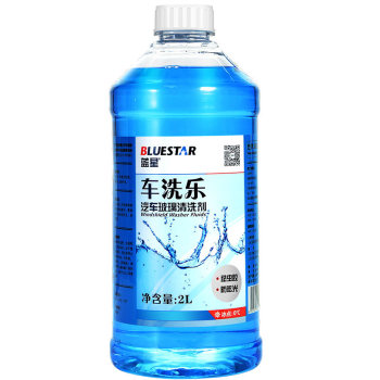 蓝星 车洗乐玻璃水 2L 0℃