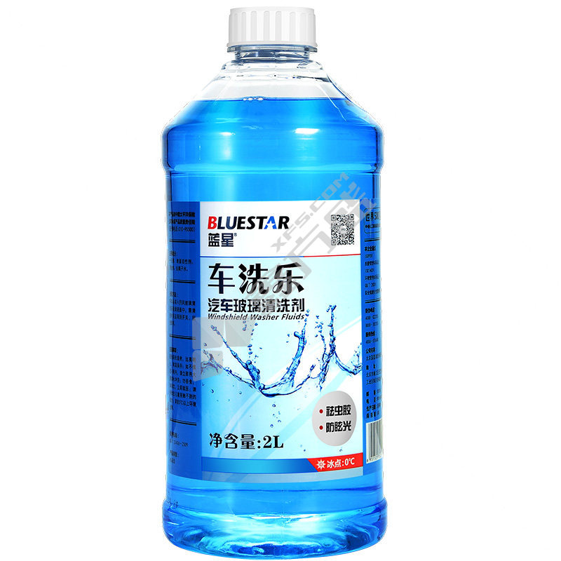 蓝星 车洗乐玻璃水 2L 0℃