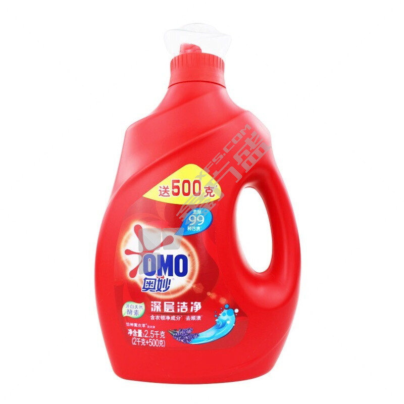 奥妙 深层洁净洗衣液 2kg+500g