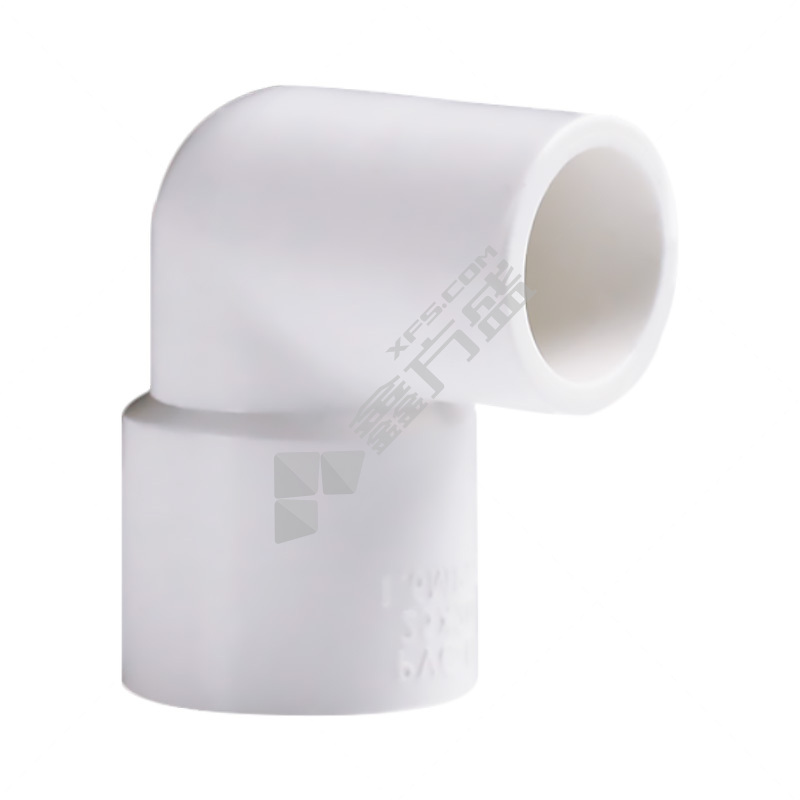 联塑 PVC90°异径弯头 110*75