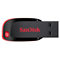 闪迪CZ50 USB2.0 U盘 64GB 黑红 CZ50